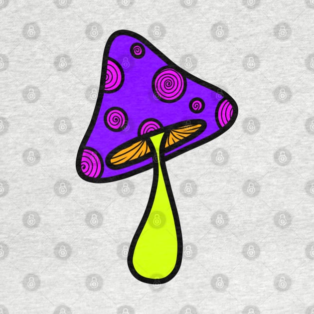 Trippy Purple Mushroom 2 by BE1820